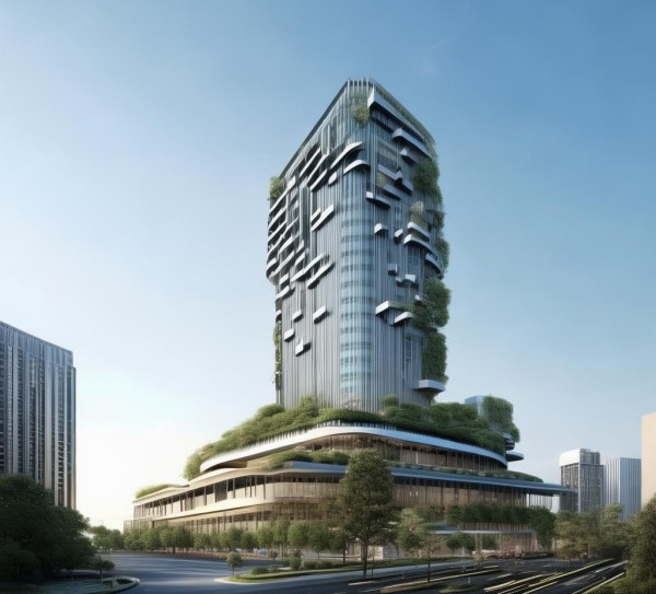 项目，榕江商贸建材城，城市新地标，引领发展新范式